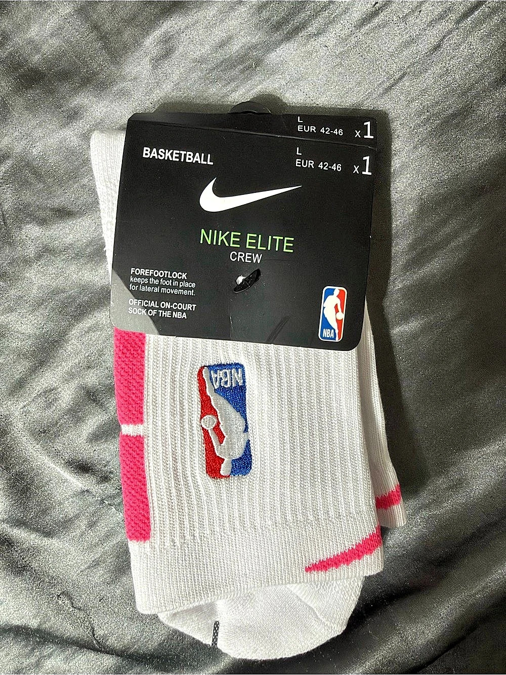 Nike Elite Crew Basketball Socks Basketball Socks Large NWT